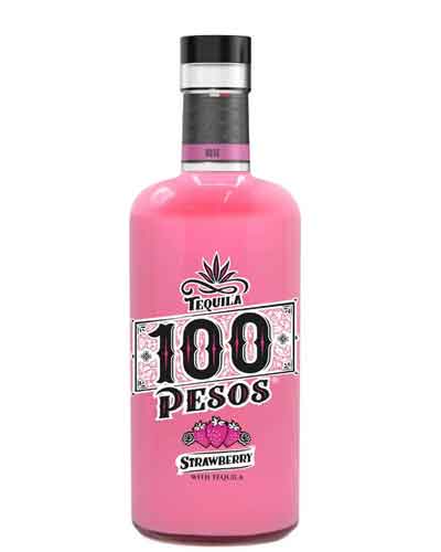 tequila 100 pesos fresa