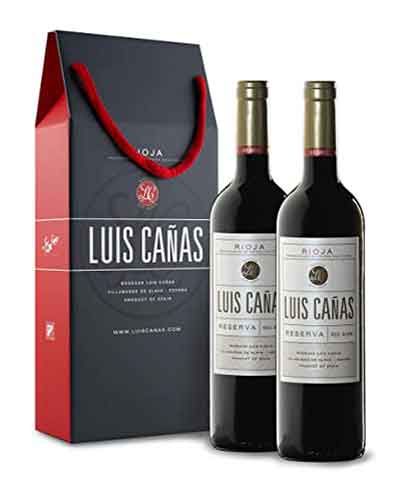 LUIS CA&Ntilde;AS RESERVA 2 BOTELLAS